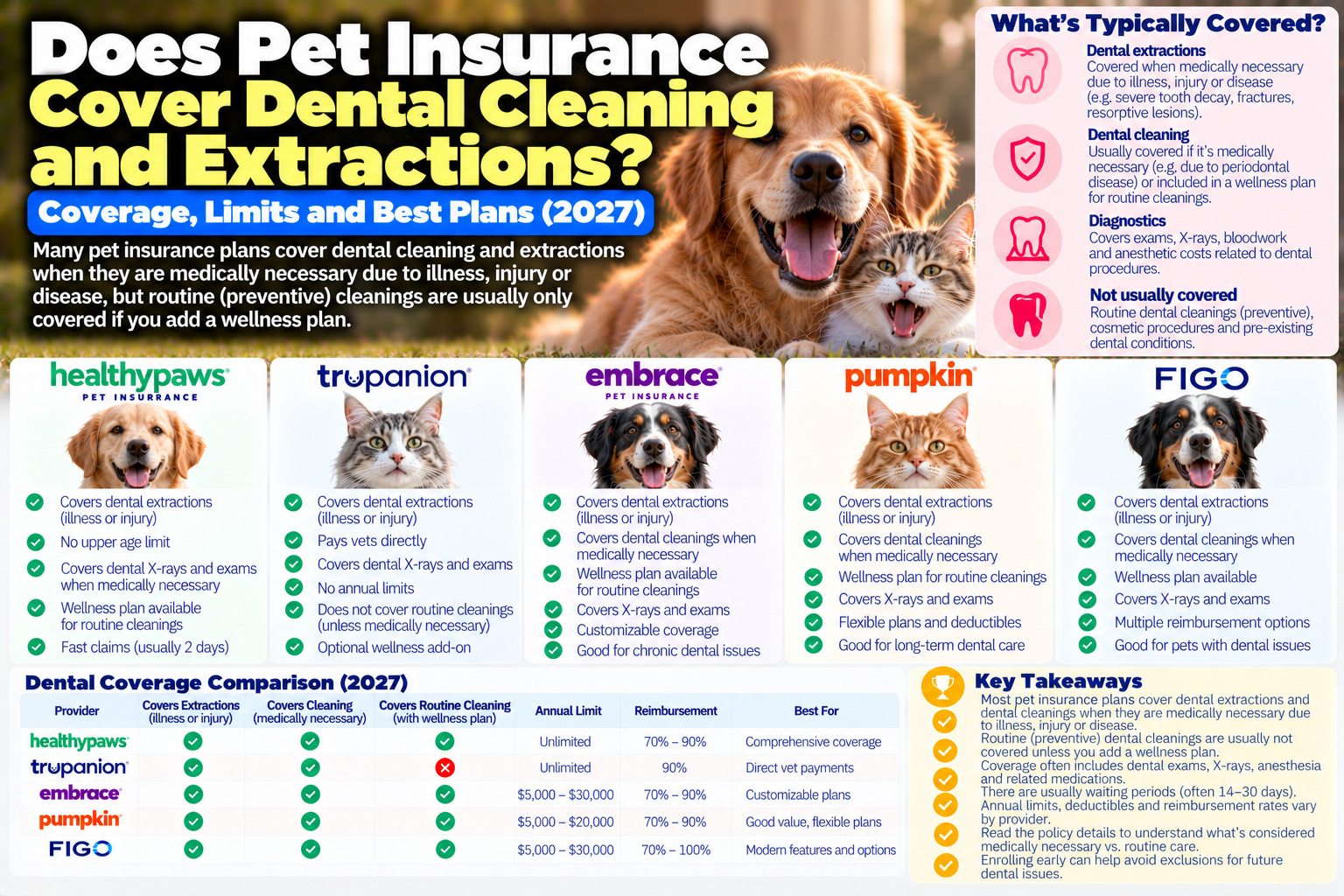 pet insurance cover dental guide from PawCoverGuide