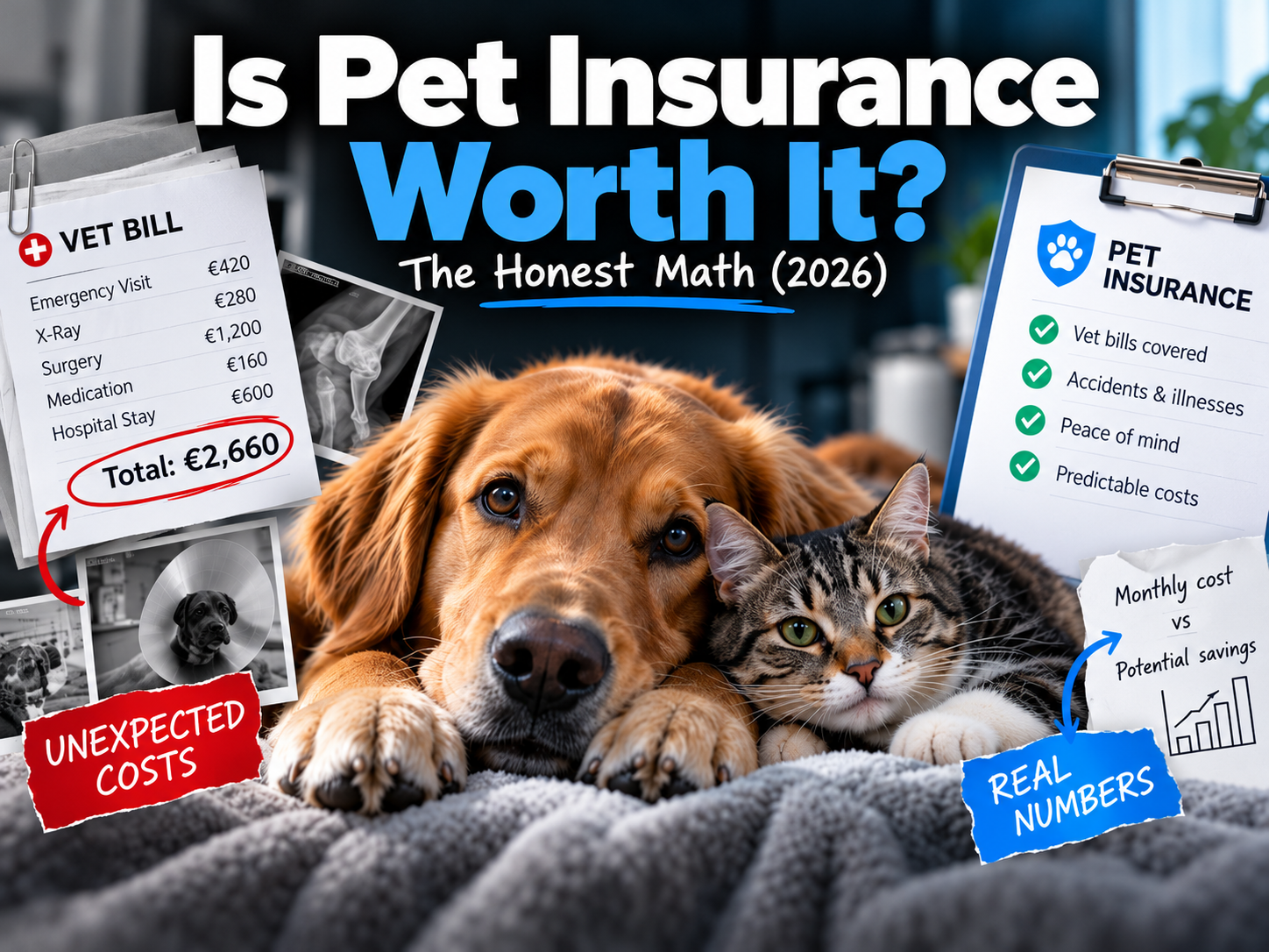 Is Pet Insurance Worth It? The Honest Math (2026)